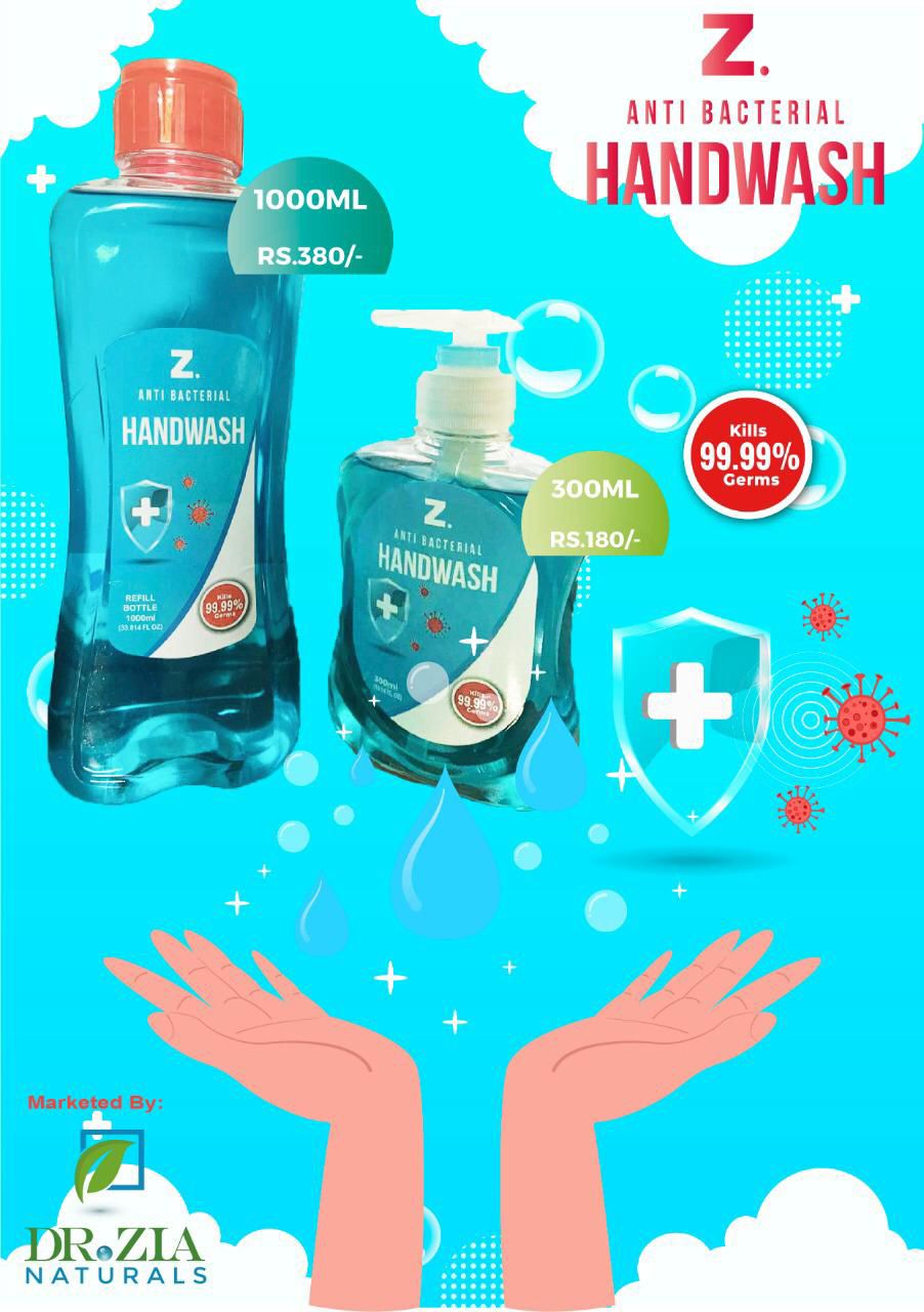 Z. Antibacterial Handwash